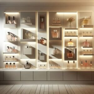 20 perfume display ideas for a fragrant showcase